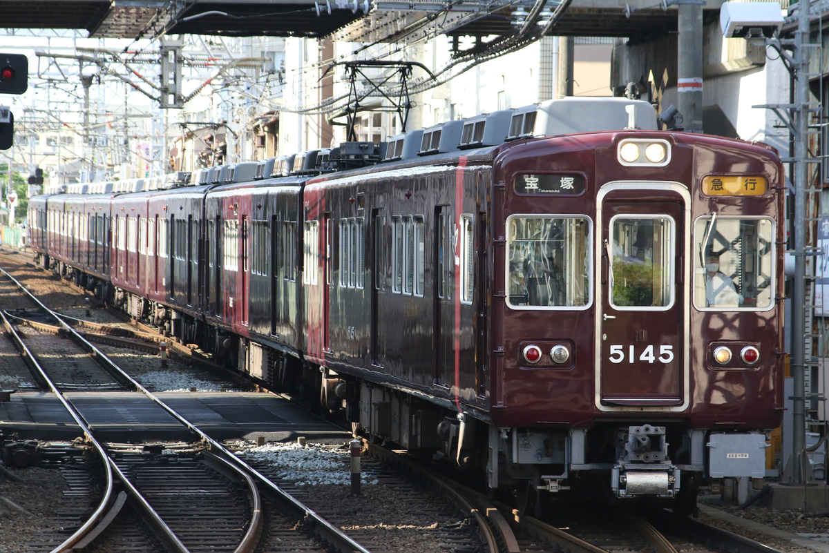 阪急電鉄 平井車庫 5100系 5104F