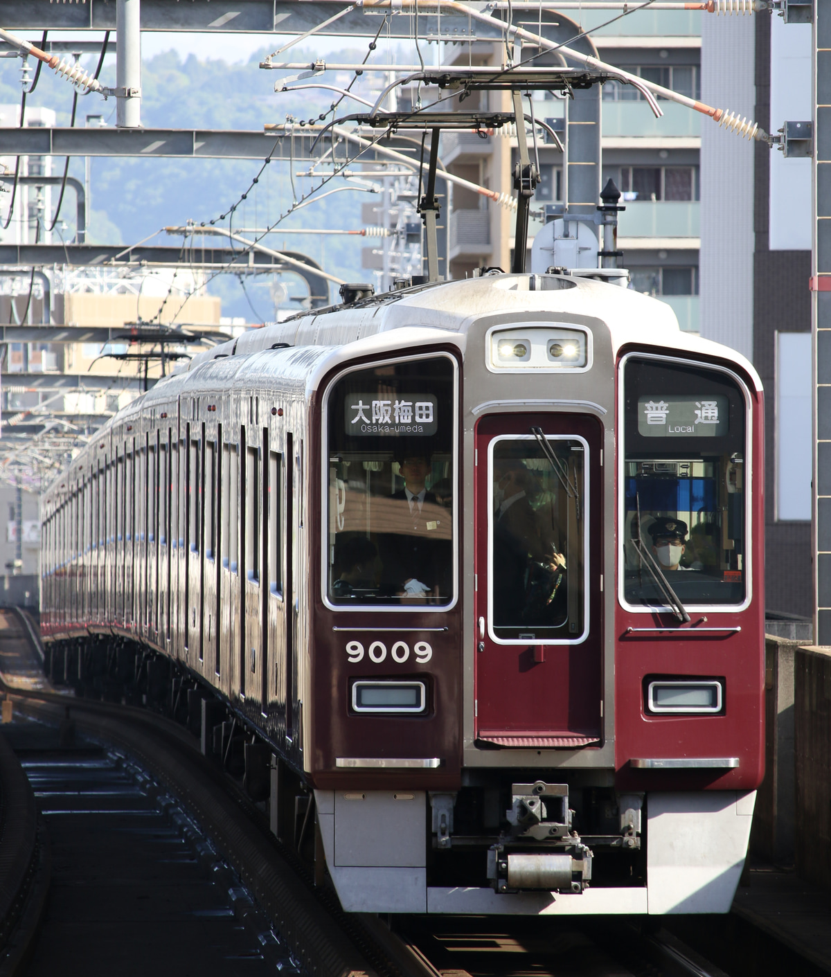 阪急電鉄 平井車庫 9000系 9009F