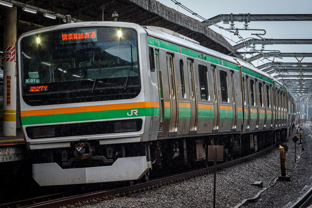 JR東日本 国府津車両センター E231系 コツK-01編成