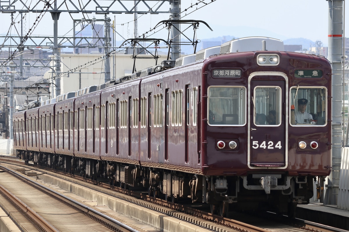 阪急電鉄 正雀車庫 5300系 5324F