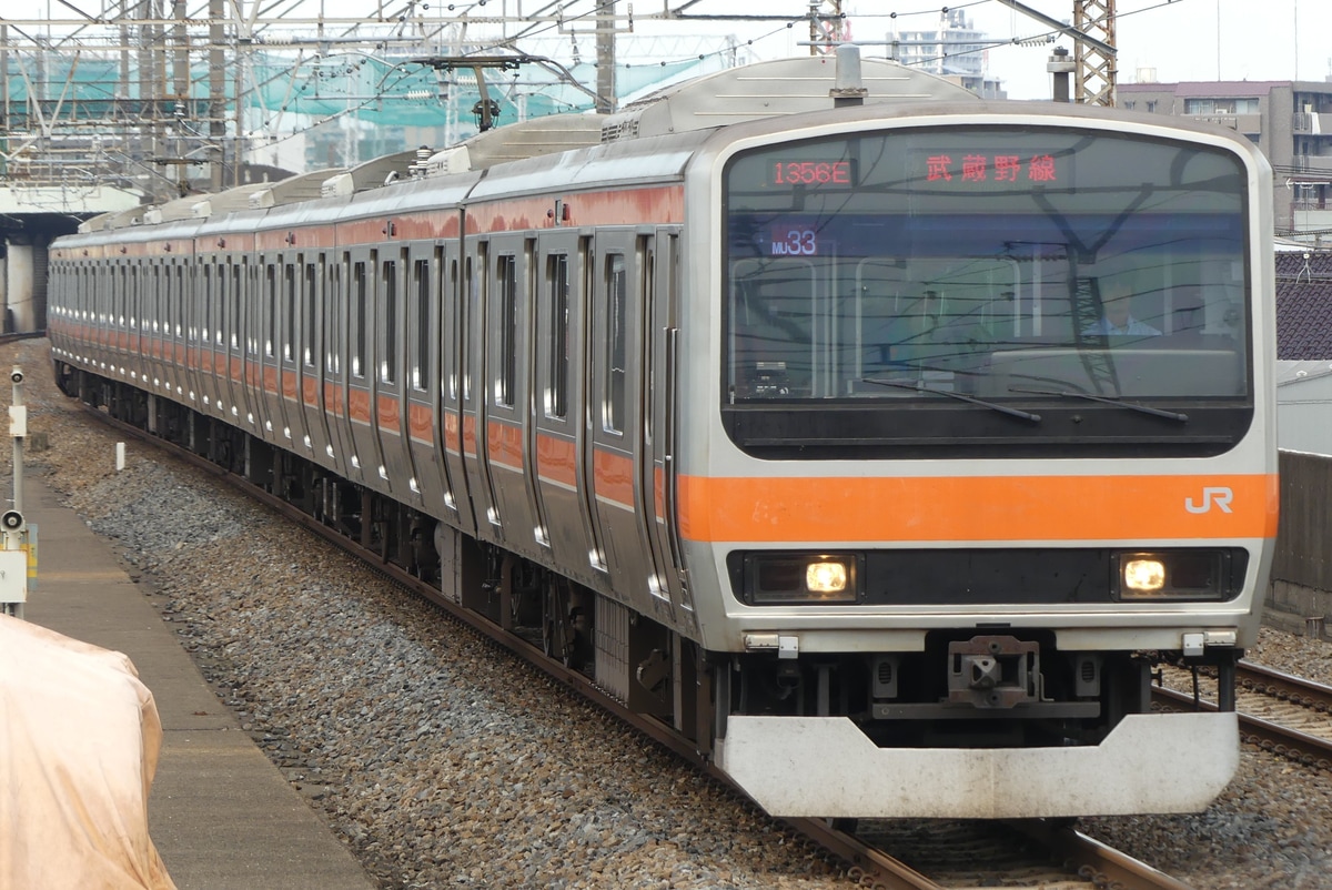 JR東日本 京葉車両センター E231系 ケヨMU33編成