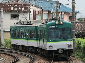 京阪電気鉄道 錦織車庫 600形 605F