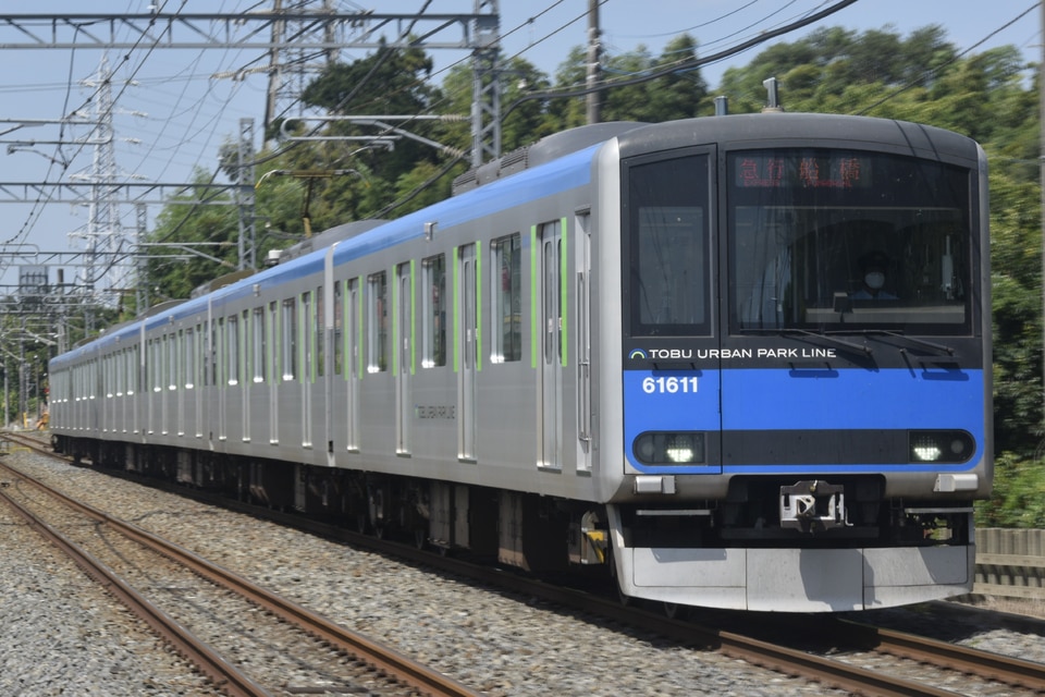 東武60000系61611F<br class="br-sp" />(61611編成)の写真