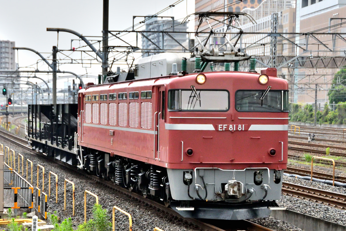 JR東日本 尾久車両センター EF81 81