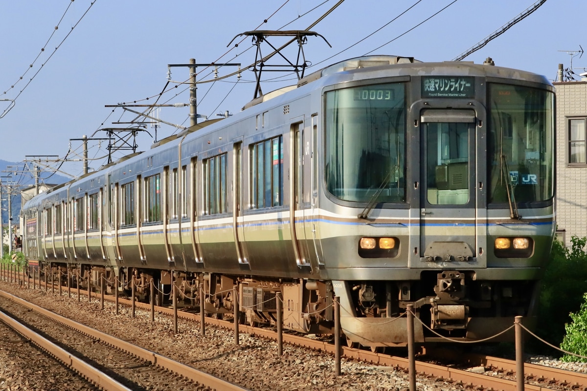 JR西日本 下関総合車両所岡山電車支所 223系 P5編成