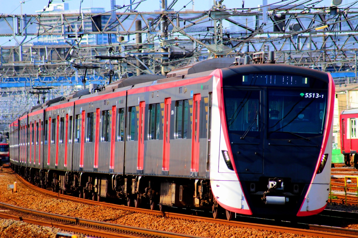 東京都交通局 馬込車両検修場 5500形 5513編成