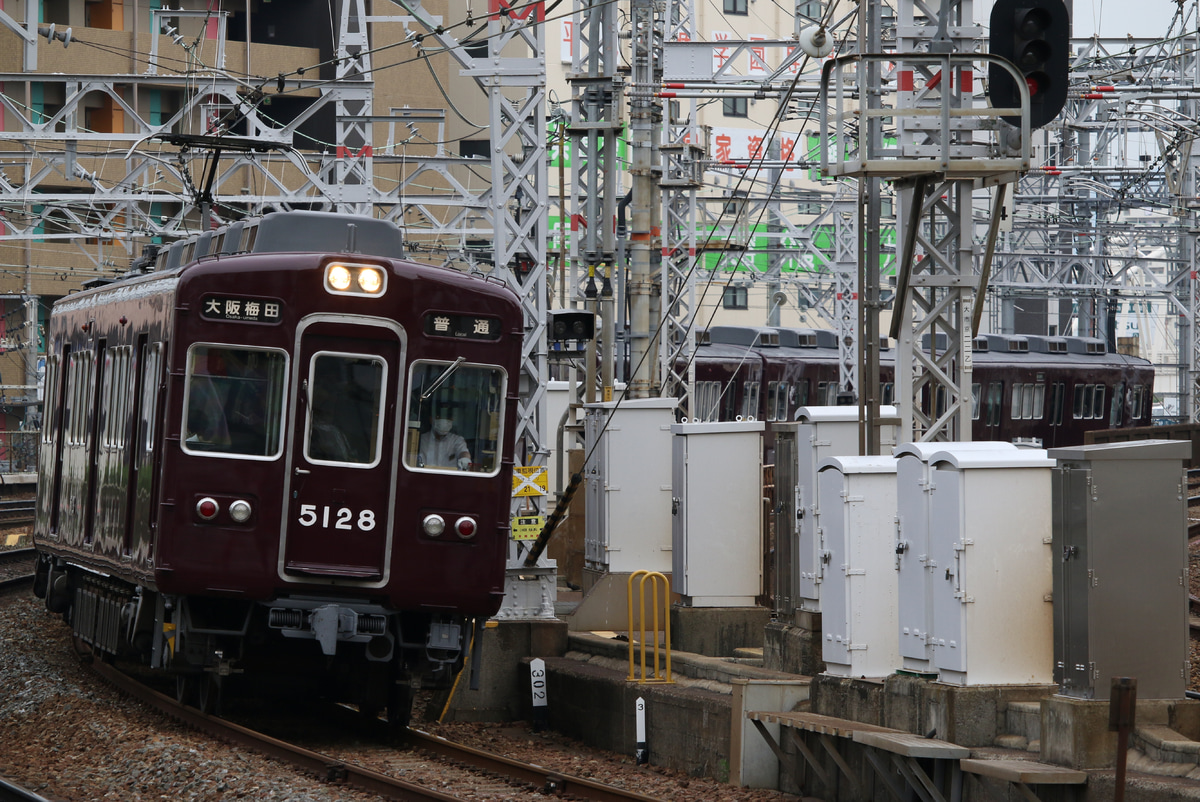 阪急電鉄 平井車庫 5100系 5128F