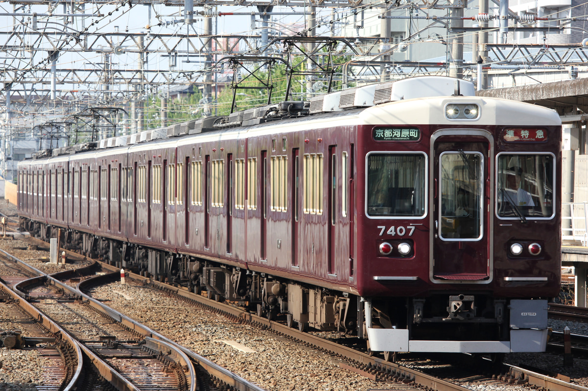 阪急電鉄 正雀車庫 7300系 7327F