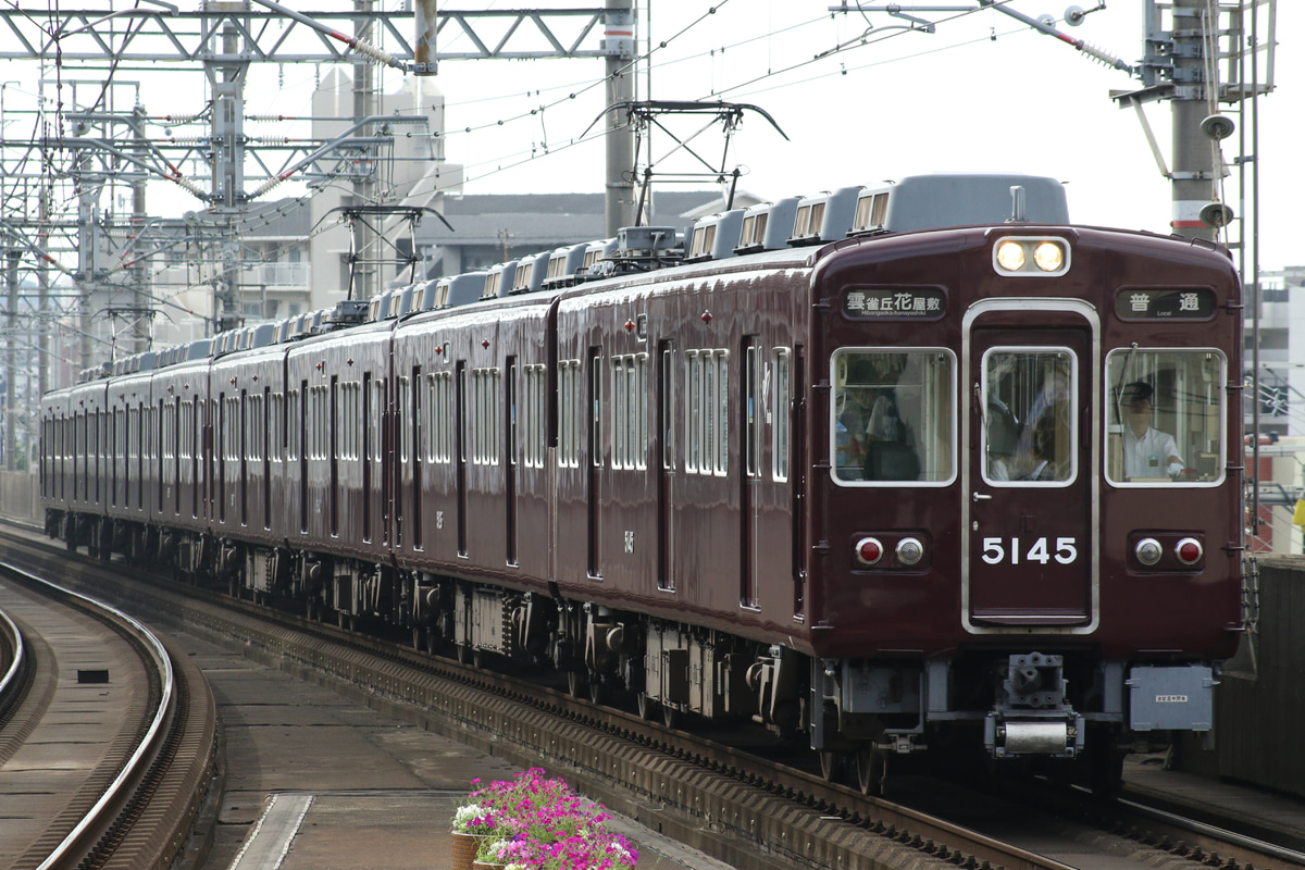 阪急電鉄 平井車庫 5100系 5104F