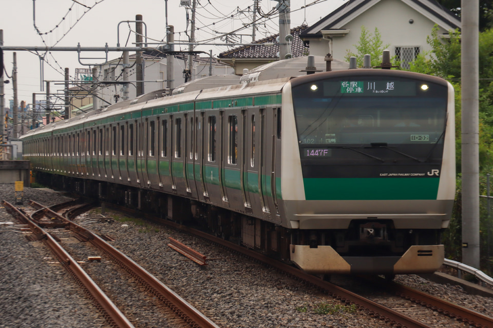 JR東E233系サイ102編成<br class="br-sp" />(ウラ102編成)の写真
