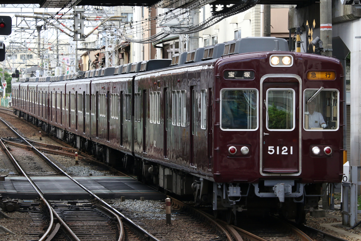 阪急電鉄 平井車庫 5100系 5128F