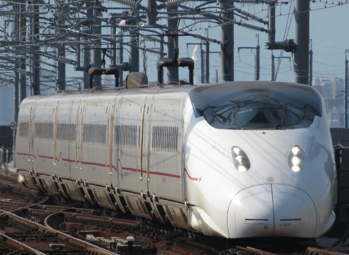 JR九州 熊本総合車両所 800系 U009編成