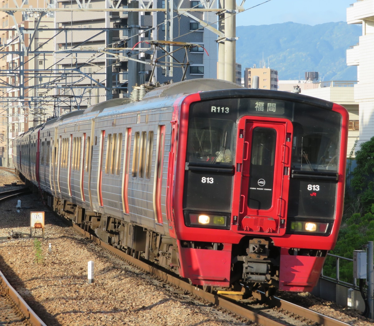 JR九州 南福岡車両区 813系 RM113編成