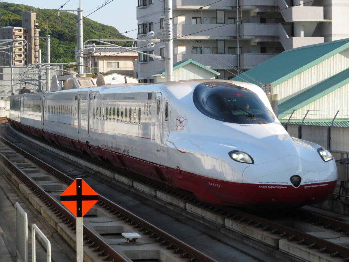 JR九州 熊本総合車両所大村車両管理室 N700S系 Y5編成