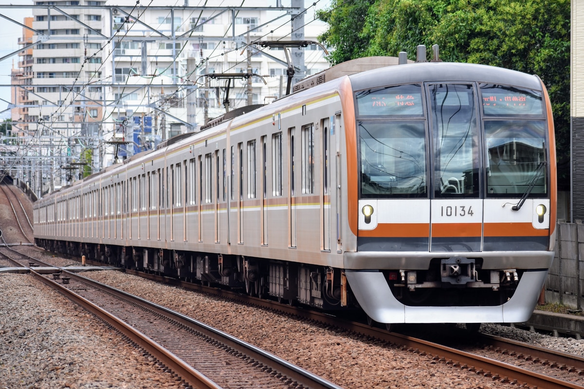 東京メトロ 和光検車区 10000系 10134F