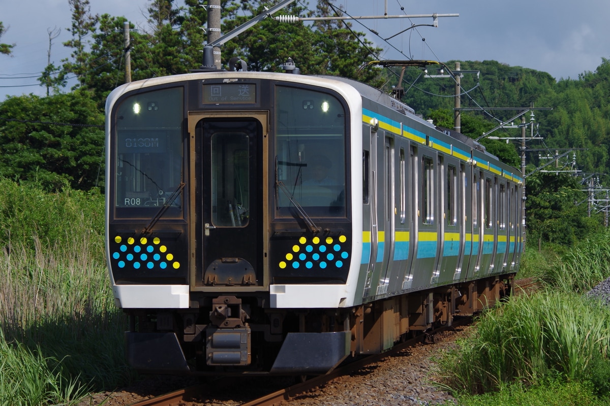 JR東日本 幕張車両センター本区 E131系 マリR08編成