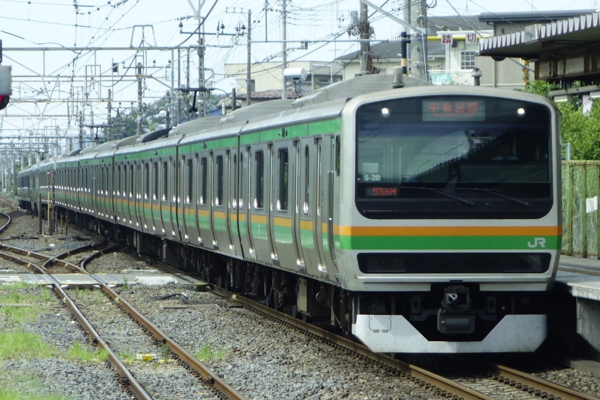 JR東日本 国府津車両センター E231系1000番台 S-20編成