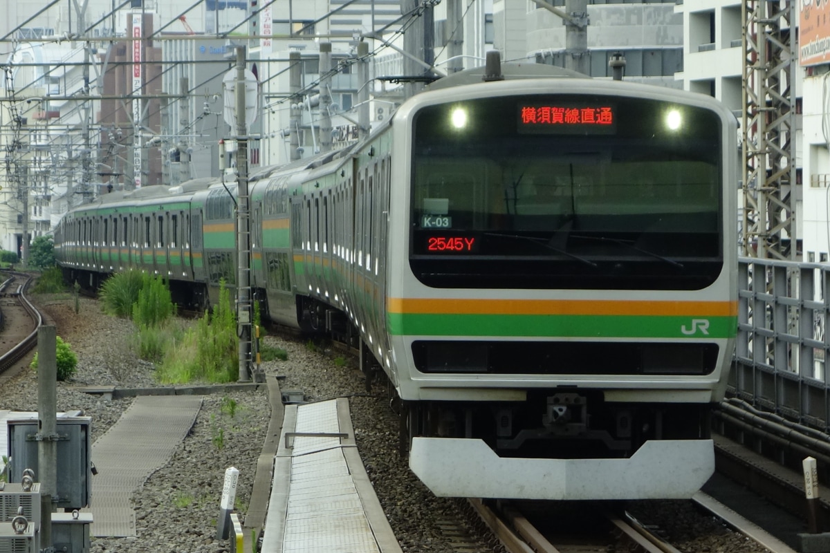 JR東日本 国府津車両センター E231系1000番台 K-03編成