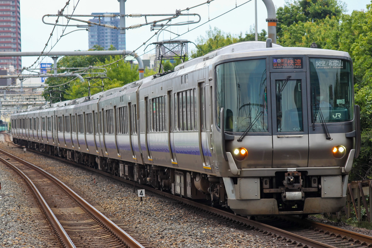 JR西日本 吹田総合車両所日根野支所 223系 HE405編成