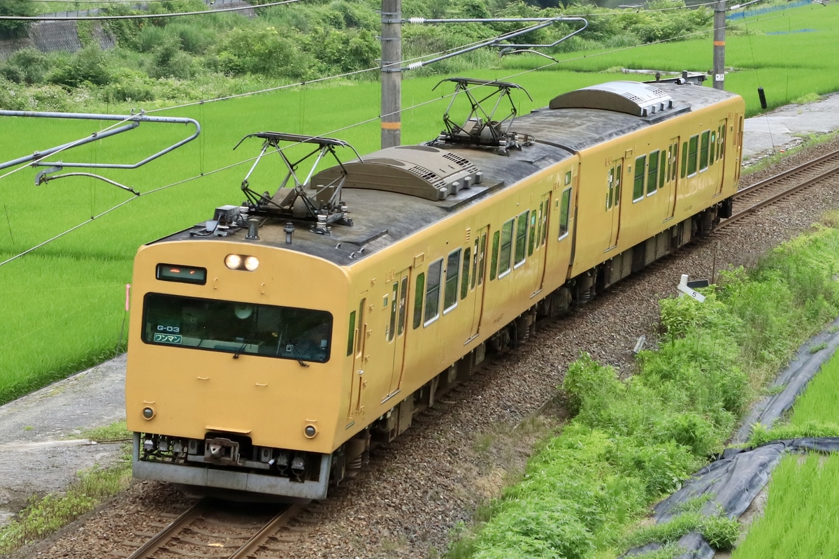 JR西日本 下関総合車両所岡山電車支所 115系 G-03編成