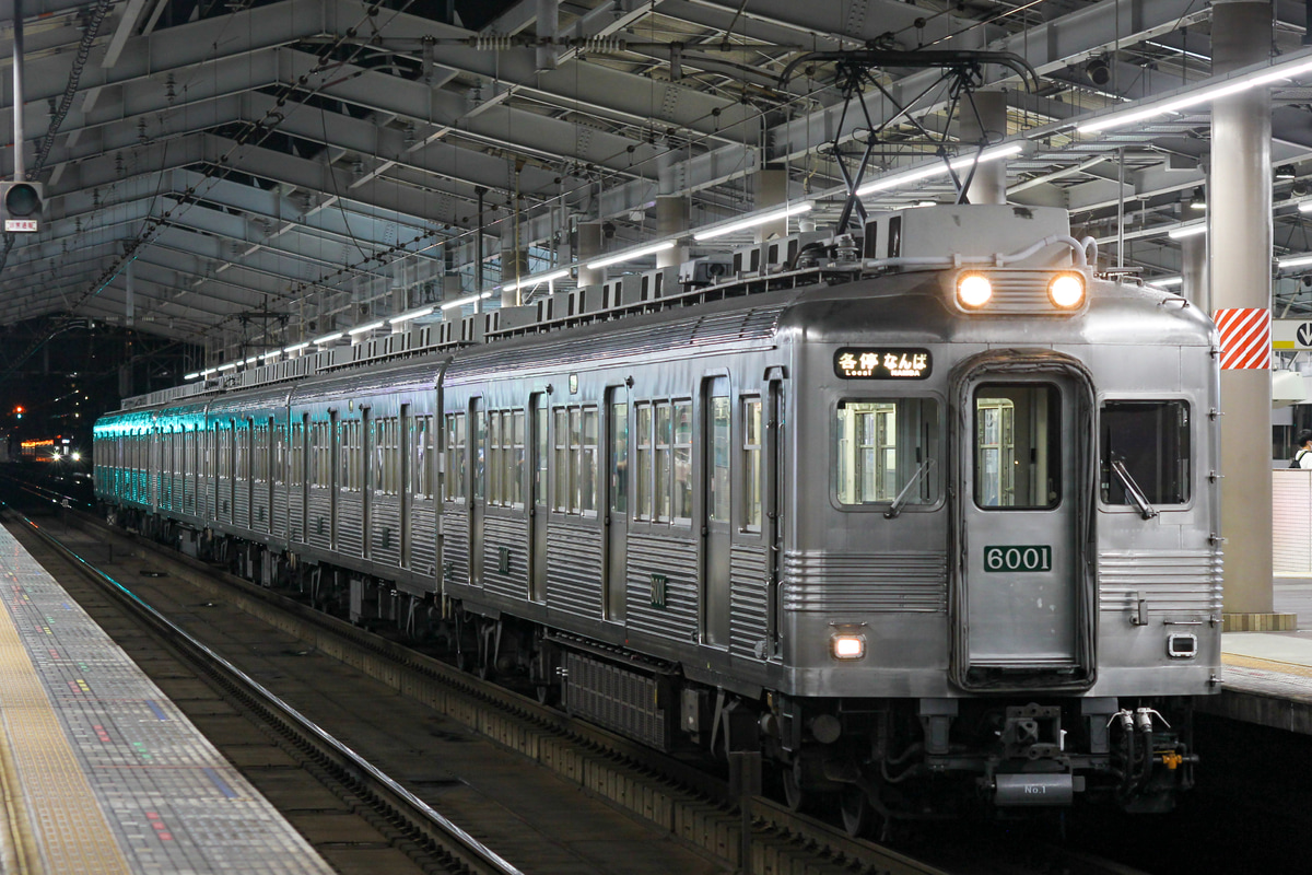 南海電気鉄道 小原田検車区 6000系 6001F