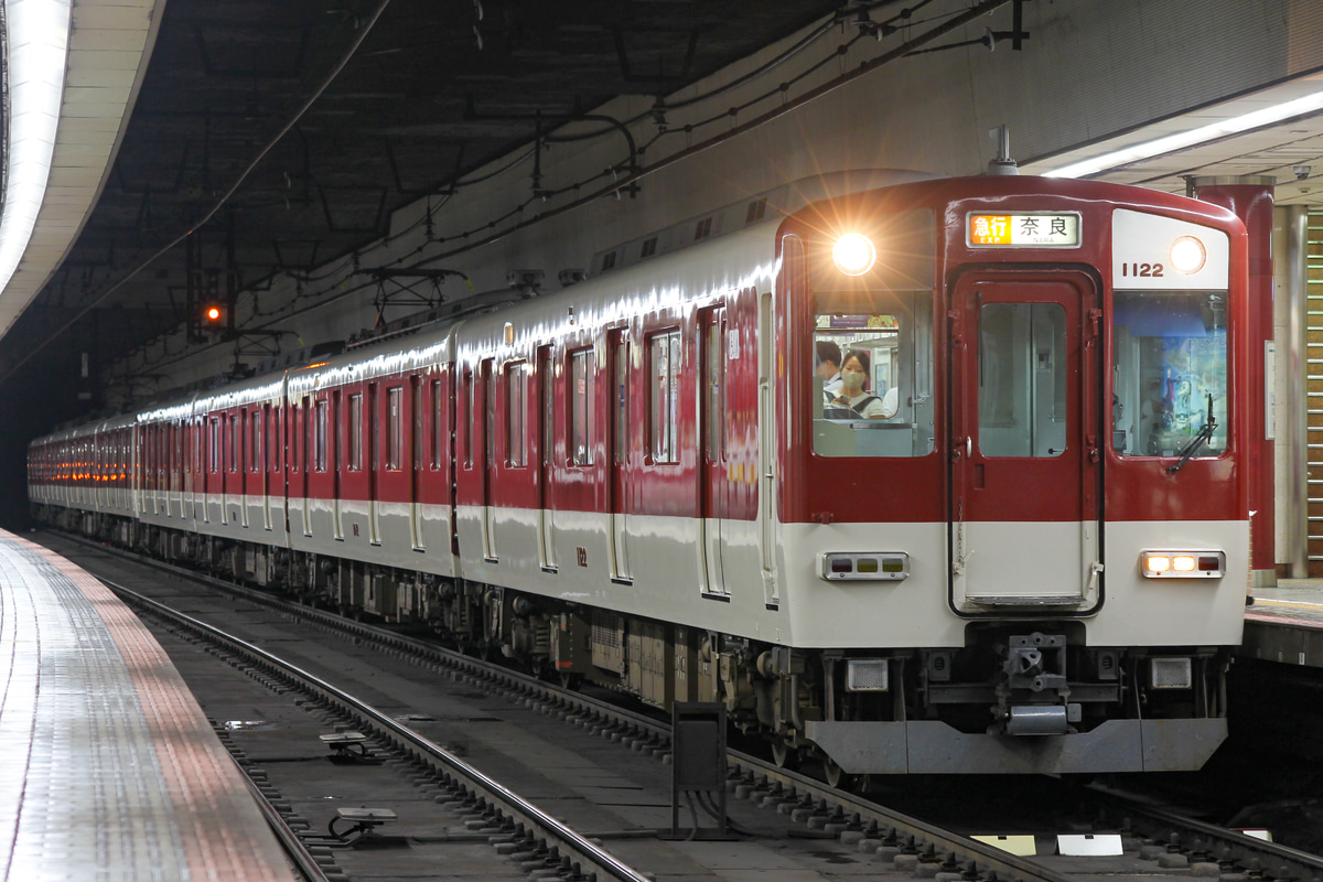 近畿日本鉄道 西大寺検車区 1021系 VL22