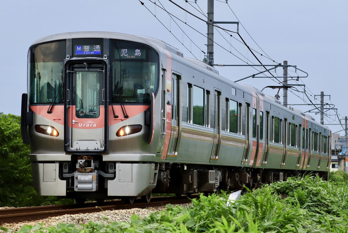 JR西日本 下関総合車両所岡山電車支所 227系 L15編成