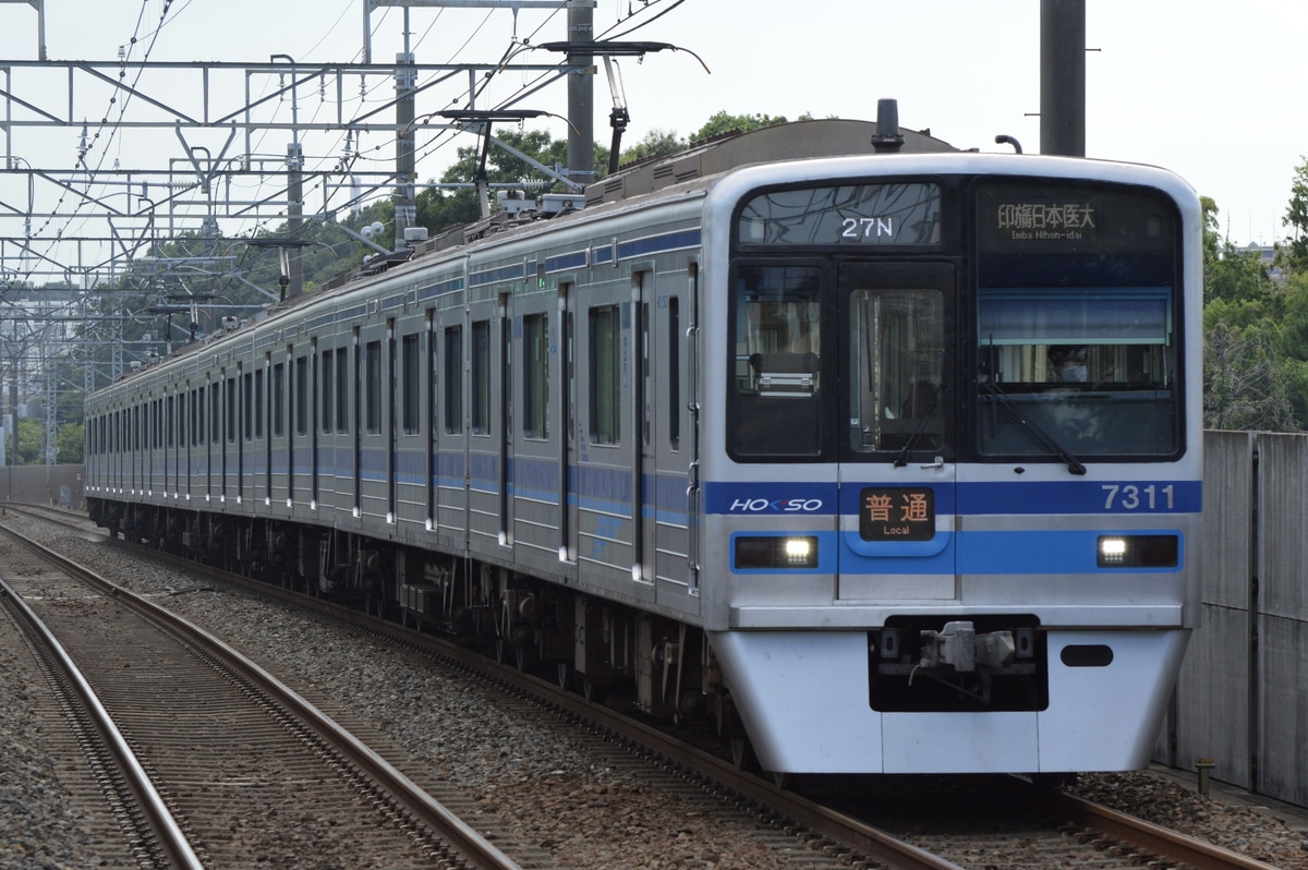 北総鉄道 印旛車両基地 7300形 7318F