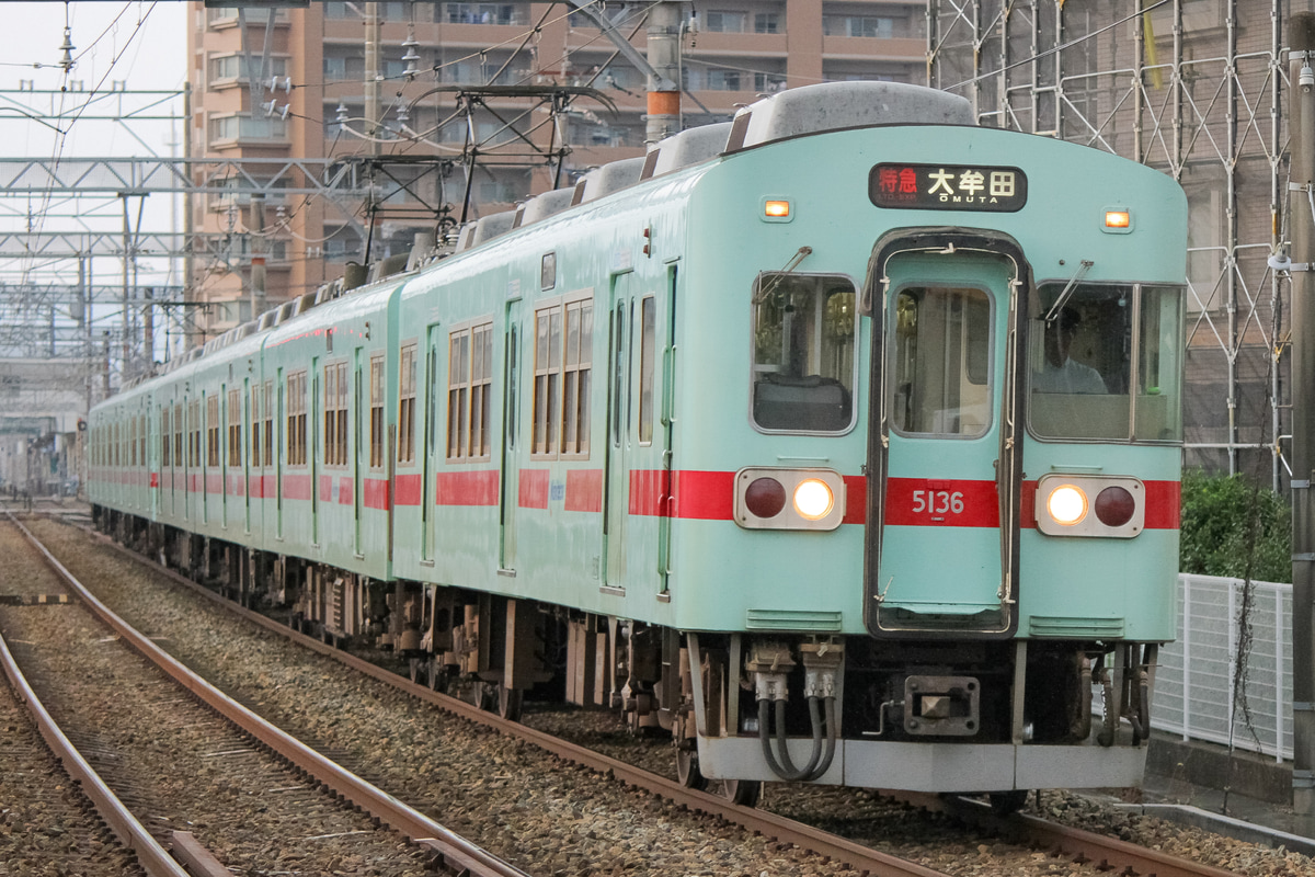 西日本鉄道 筑紫車両基地 5000形 5136F