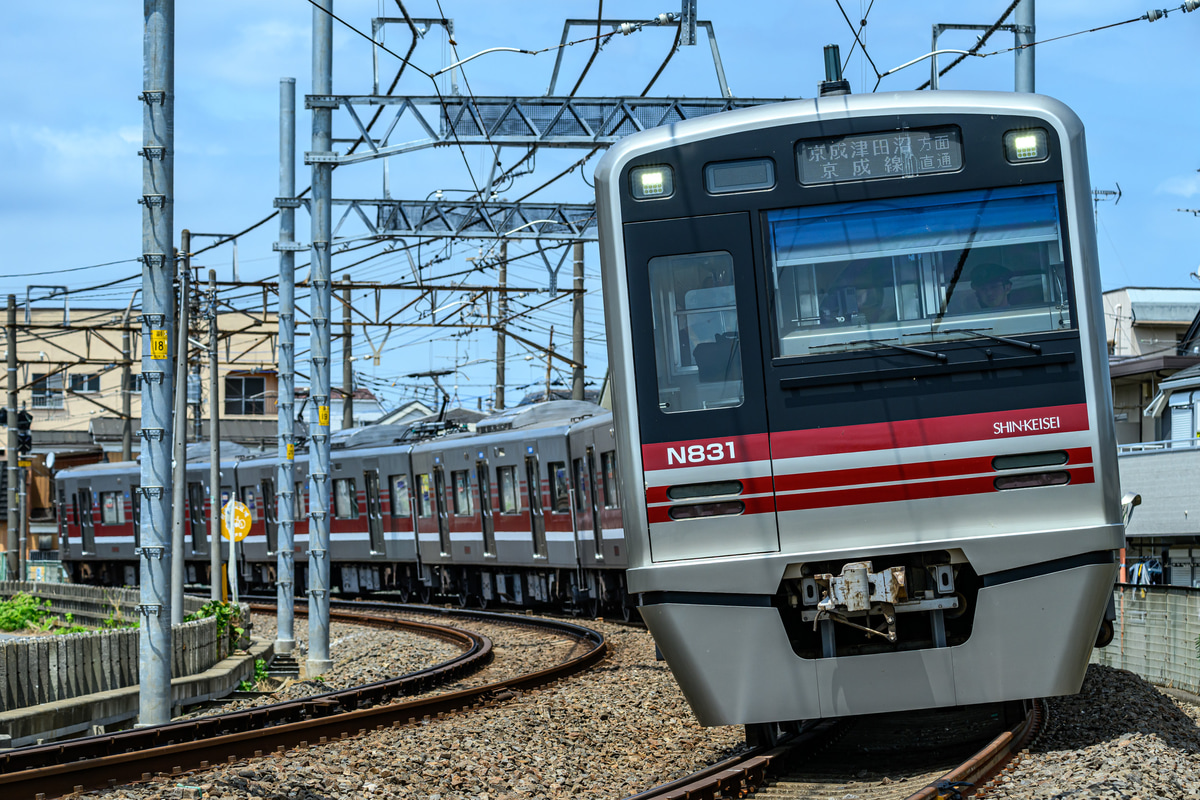 新京成電鉄 くぬぎ山車両基地 N800形 N838F