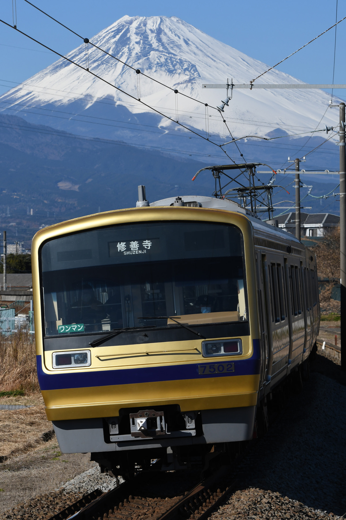 伊豆箱根鉄道 大場電車工場 7000系 7502編成