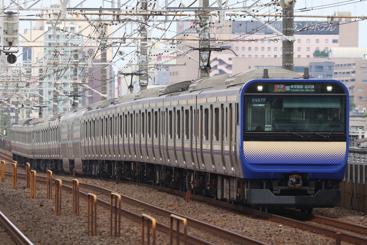 JR東日本 鎌倉車両センター本所 E235系 クラF-32編成