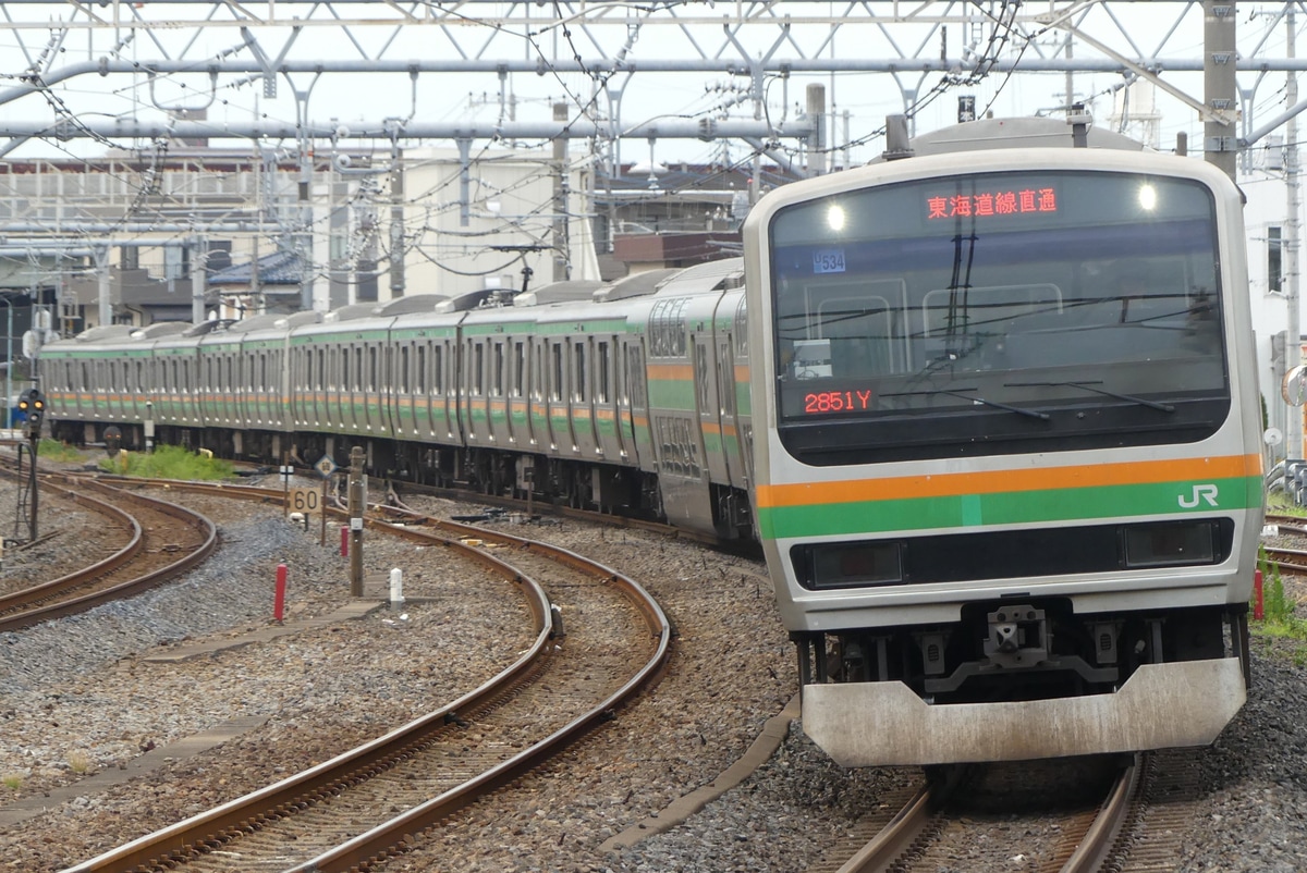 JR東日本 小山車両センター E231系 ヤマU534編成