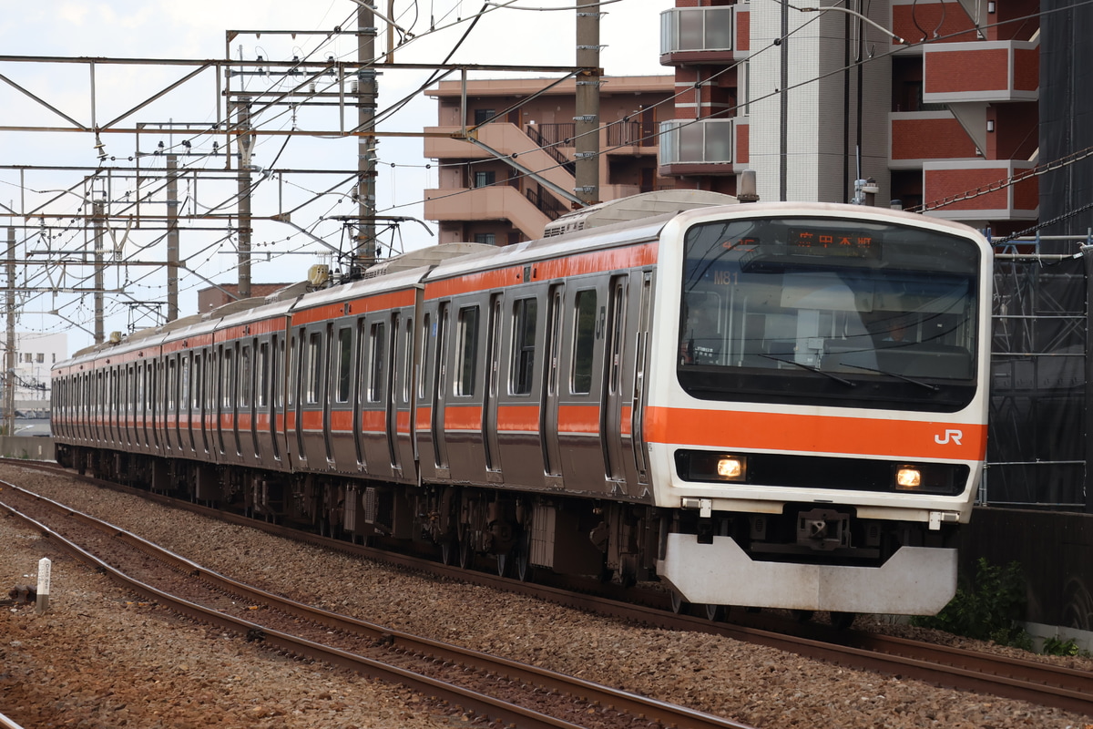 JR東日本 京葉車両センター 209系 ケヨM81編成