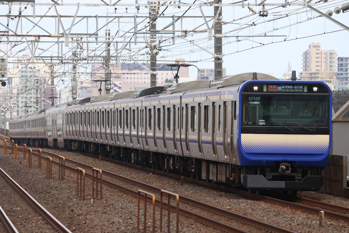 JR東日本 鎌倉車両センター本所 E235系 クラF-28編成