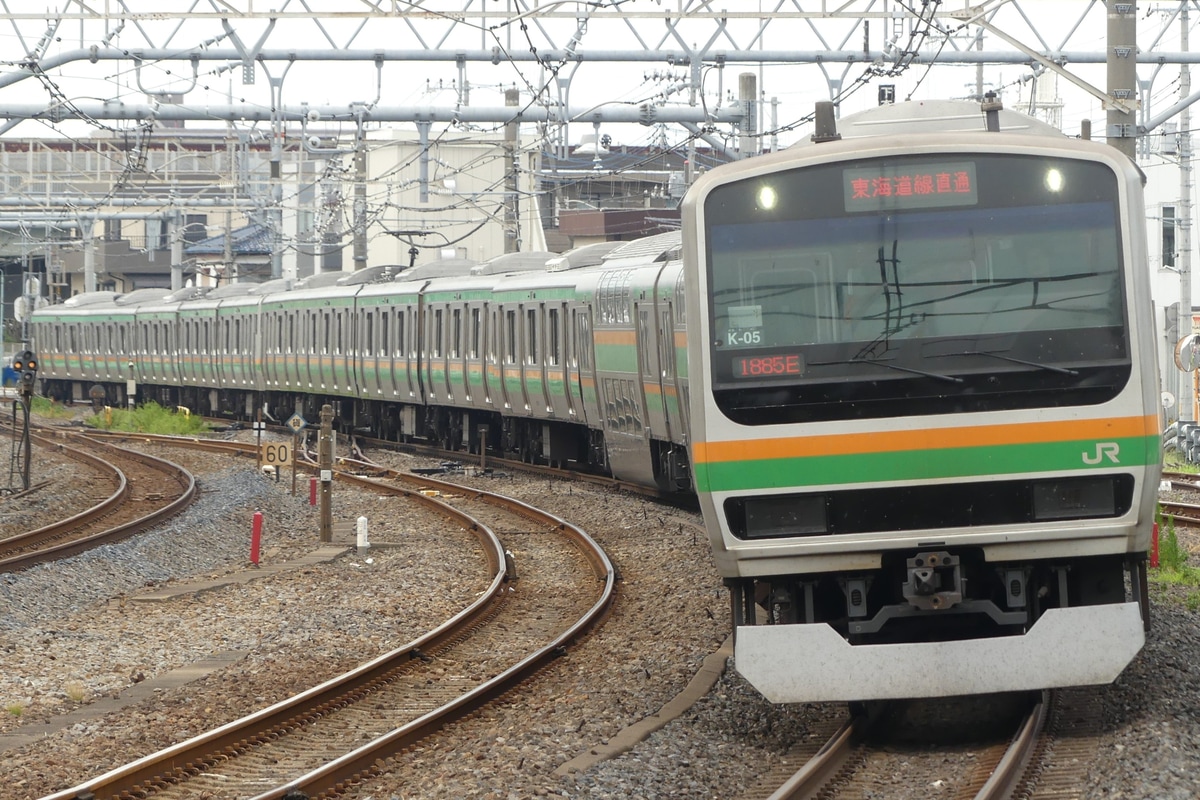 JR東日本 国府津車両センター E231系 コツK-05編成