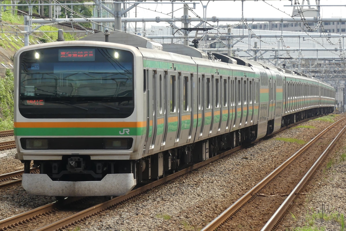 JR東日本 小山車両センター E231系 ヤマU532編成