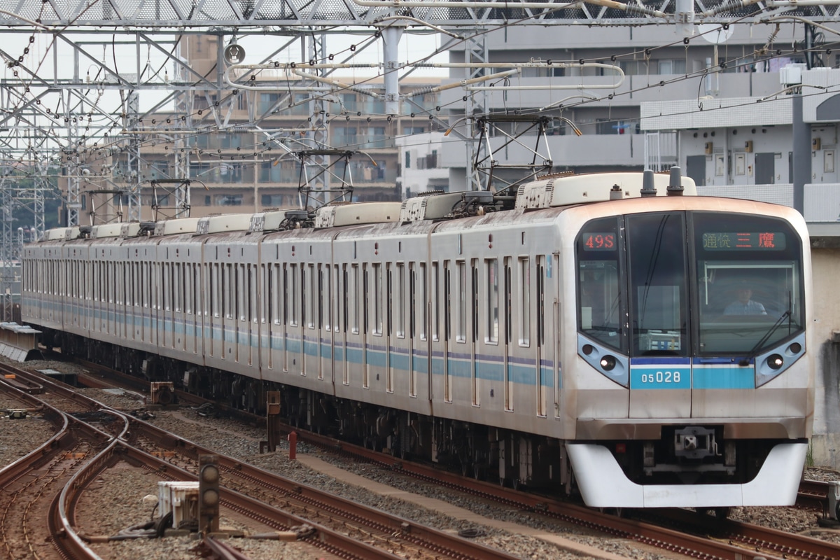 東京メトロ 深川検車区 05系 05-128F