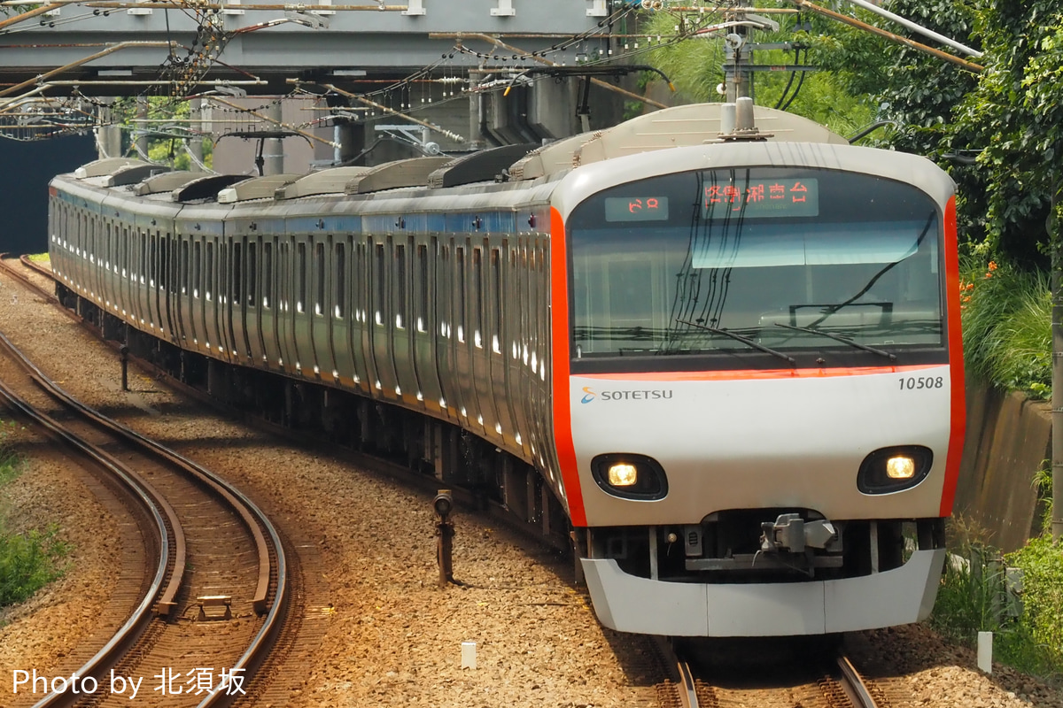 相模鉄道 かしわ台車両センター 10000系 10708×10