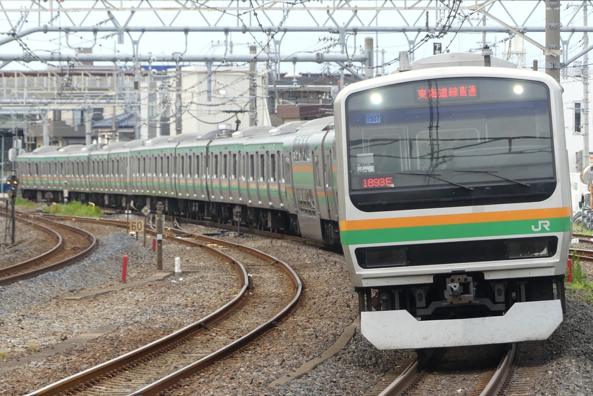 JR東日本 小山車両センター E231系 ヤマU507編成