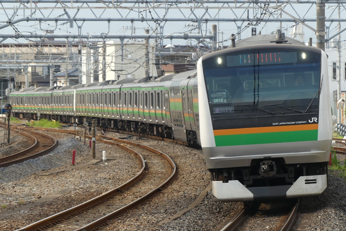 JR東日本 小山車両センター E233系 ヤマU618編成