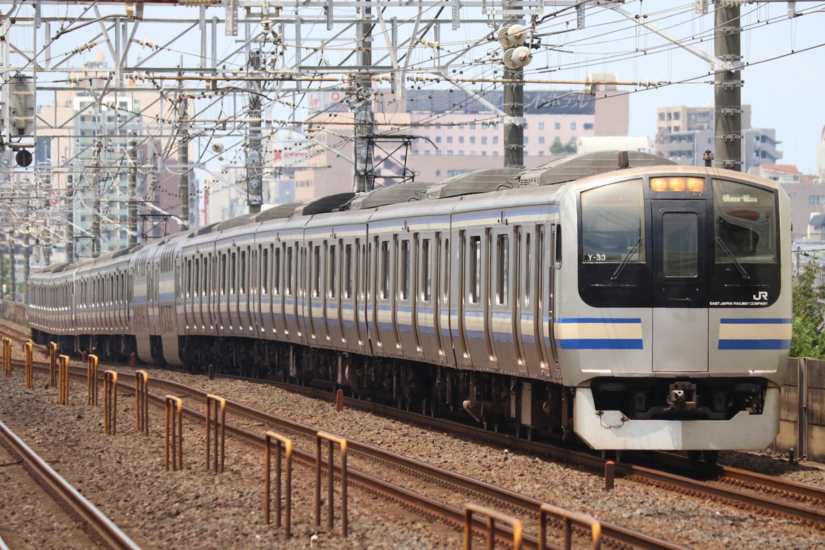 JR東日本 鎌倉車両センター本所 E217系 クラY-33編成