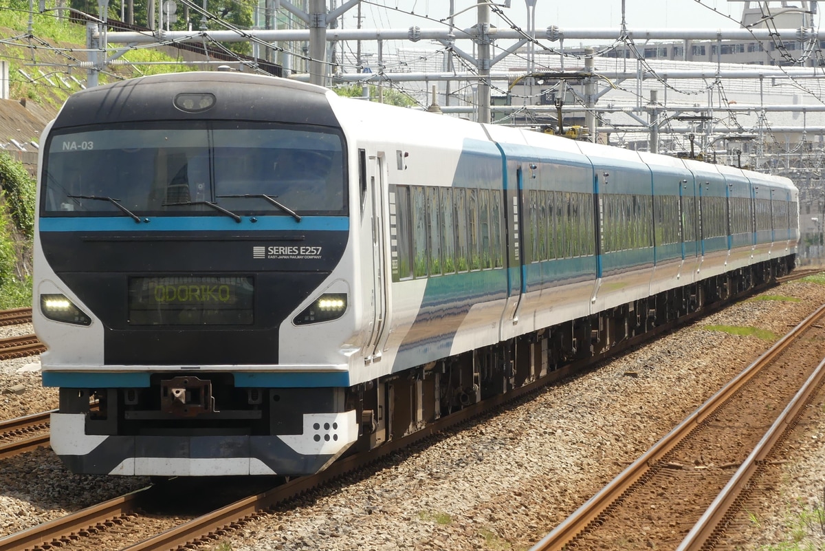 伊豆箱根鉄道 大宮総合車両センター東大宮センター E257系 オオNA-03編成