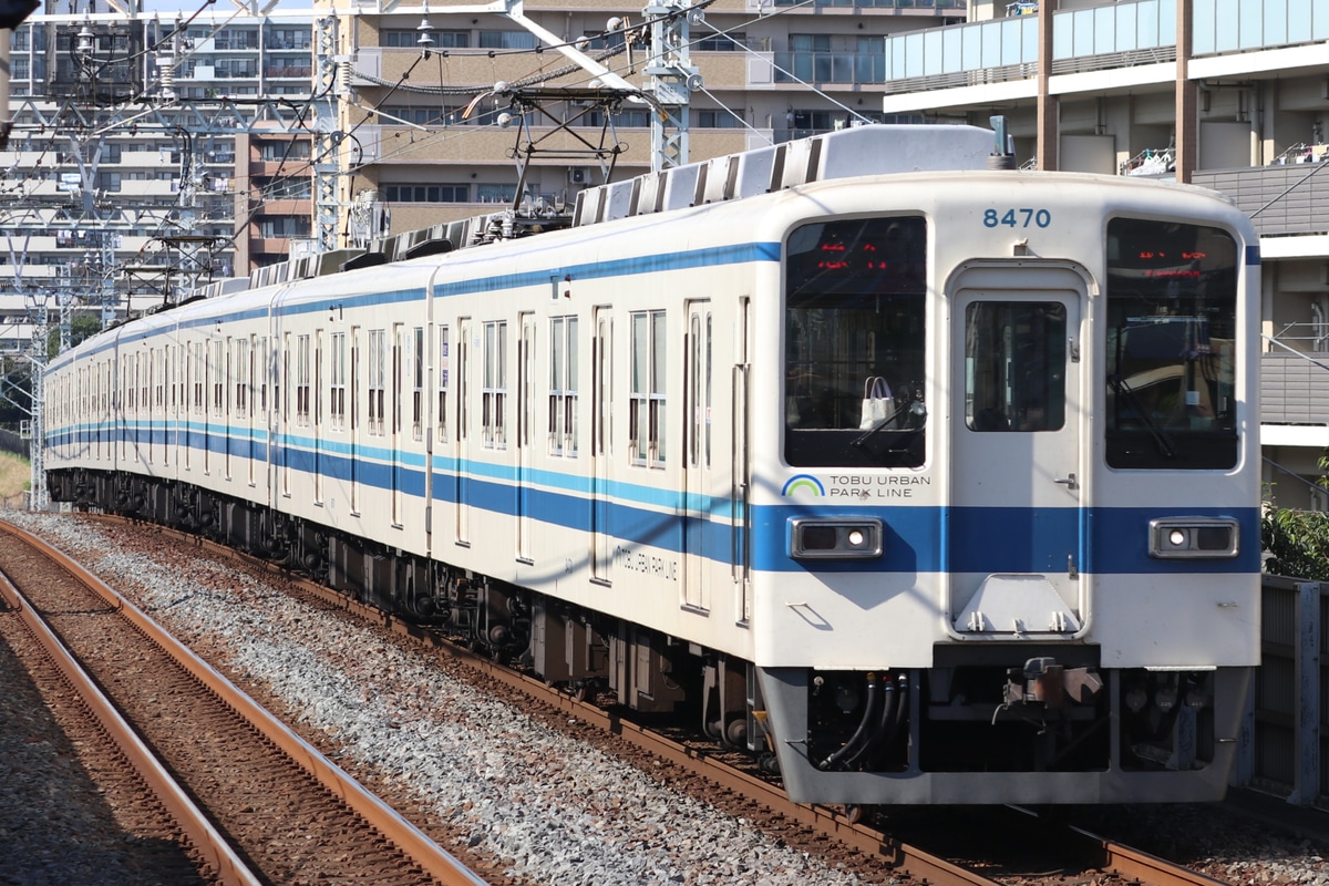 東武鉄道 南栗橋車両管区七光台支所 8000系 8170F