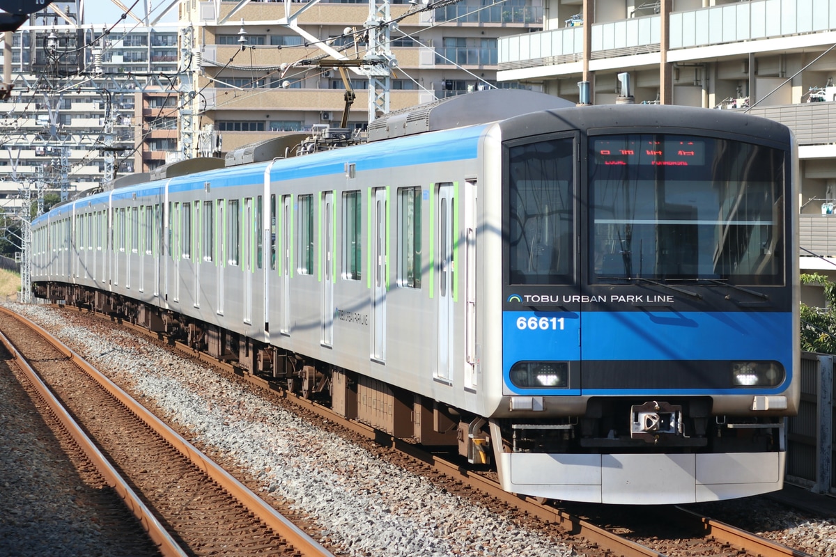 東武鉄道 南栗橋車両管区七光台支所 60000系 61611F