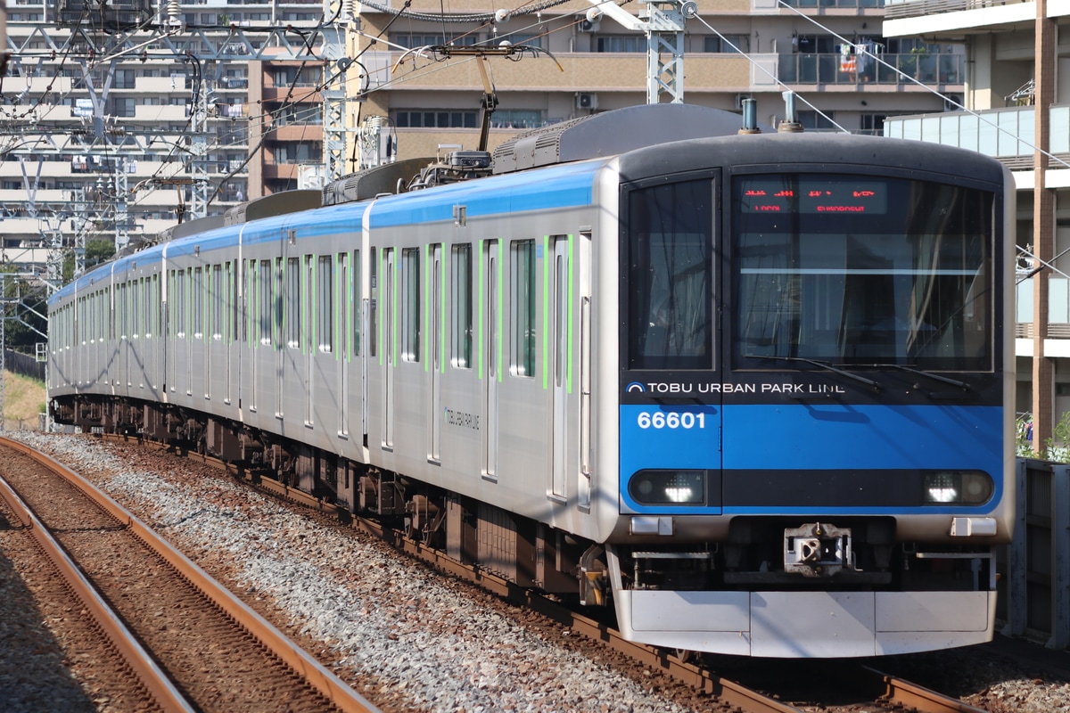 東武鉄道 南栗橋車両管区七光台支所 60000系 61601F