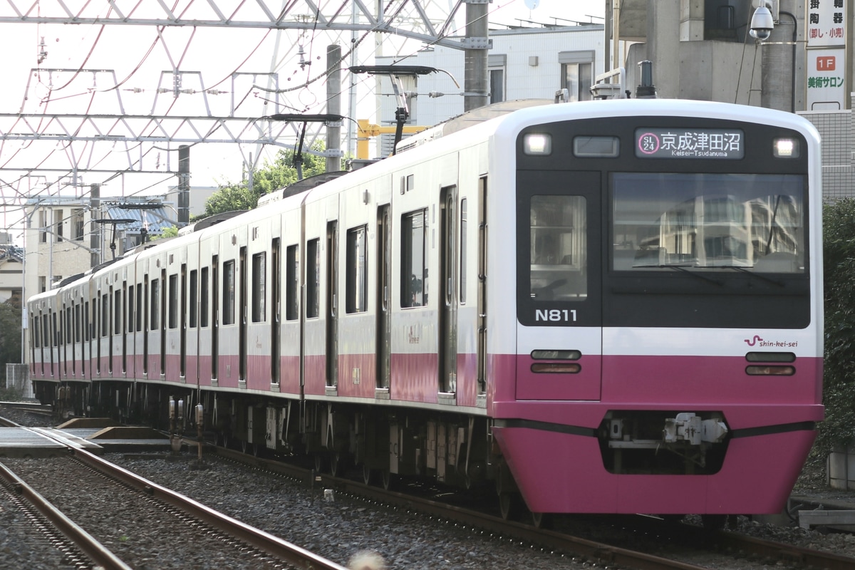 新京成電鉄 くぬぎ山車両基地 N800形 N818F