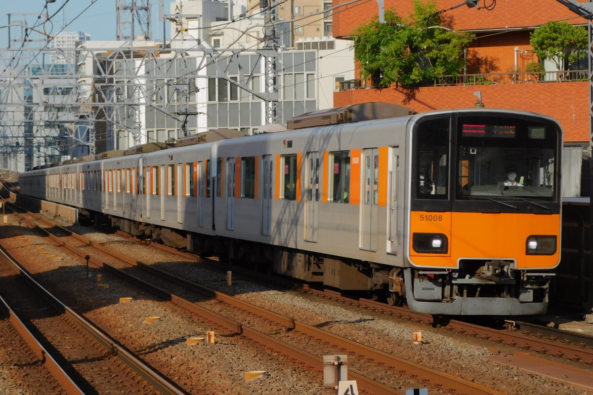 東武鉄道 南栗橋車両管区春日部支所 50000系 51008F