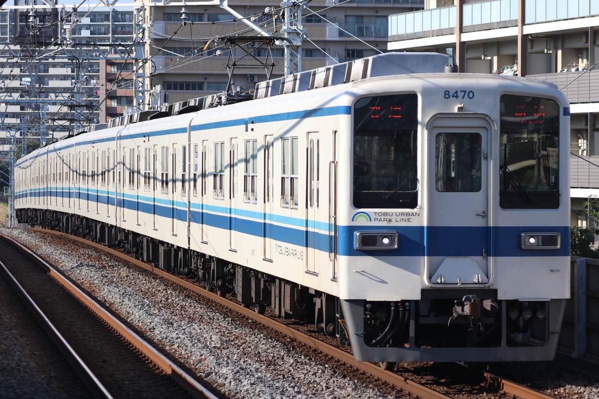 東武鉄道 南栗橋車両管区七光台支所 8000系 8170F