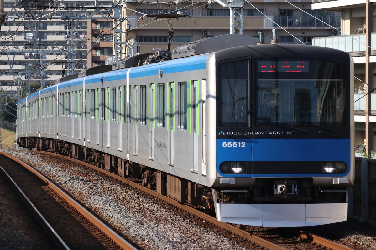 東武鉄道 南栗橋車両管区七光台支所 60000系 61612F